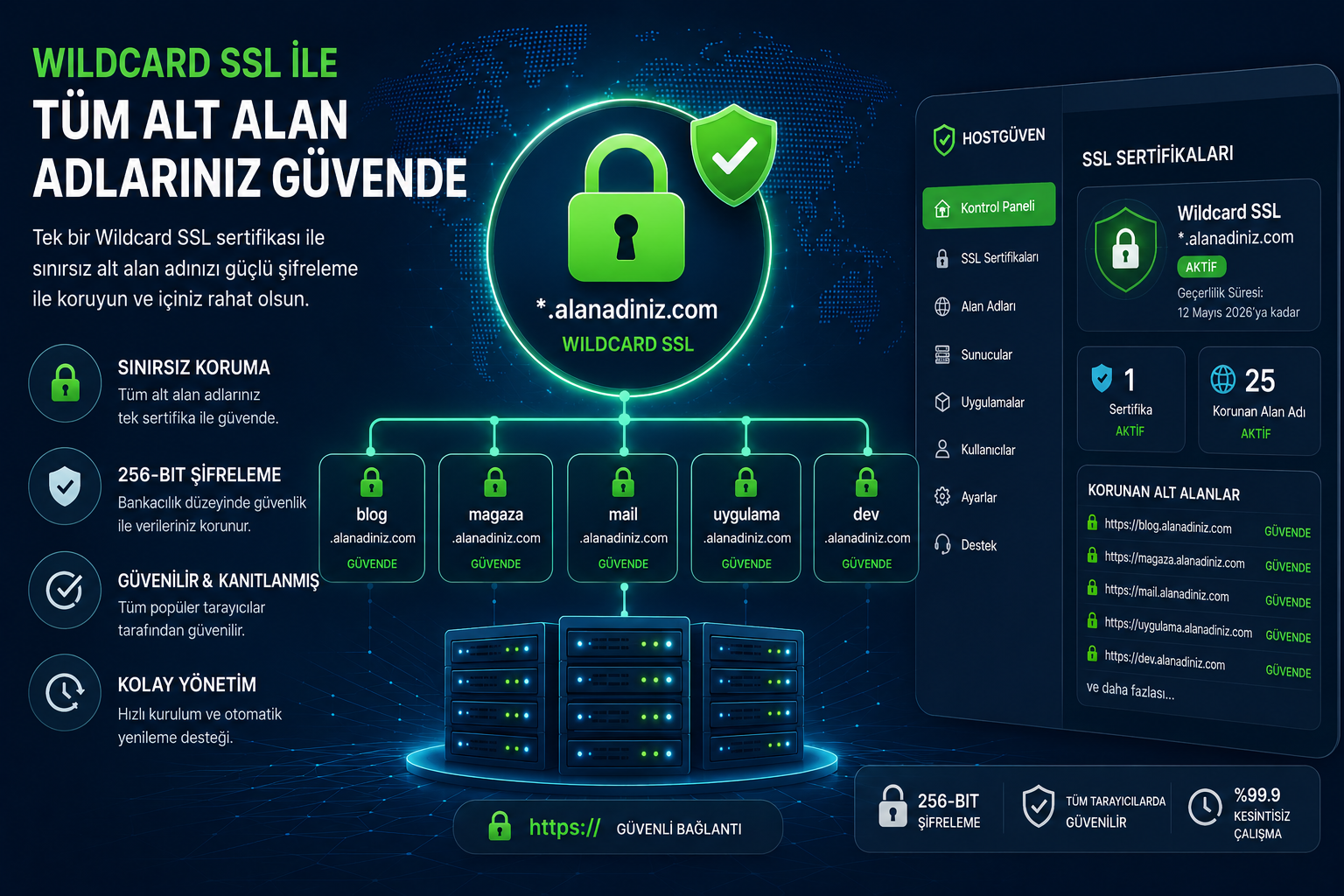 Wildcard SSL Nedir?
